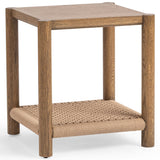 Jilian End Table, Imperial Brown-Furniture - Accent Tables-High Fashion Home