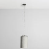 Joel Round Pendant, Light Grey-Lighting-High Fashion Home