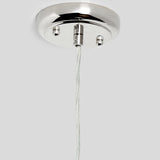 Joel Round Pendant, Light Grey-Lighting-High Fashion Home