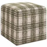 Joie Ottoman, Ireland Plaid-Furniture - Benches-High Fashion Home