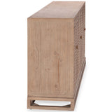 Jolene 6 Door Buffet, Distressed Brown