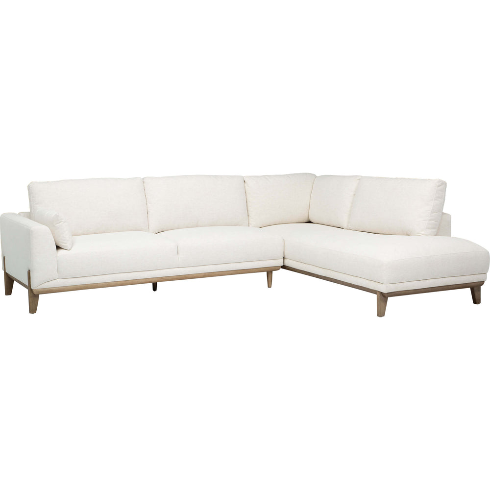 Joss 2 Piece Sectional, Nomad Snow