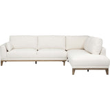 Joss 2 Piece Sectional, Nomad Snow