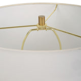 Joss Table Lamp, Satin White-Lighting-High Fashion Home