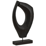 Jourdain Sculpture, Black-Accessories-High Fashion Home