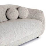 Judy Sofa, Black/White-Furniture - Sofas-High Fashion Home