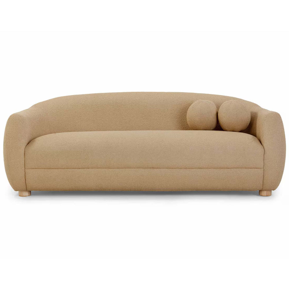 Judy Sofa, Honey-Furniture - Sofas-High Fashion Home