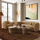 Judy Sofa, Honey-Furniture - Sofas-High Fashion Home