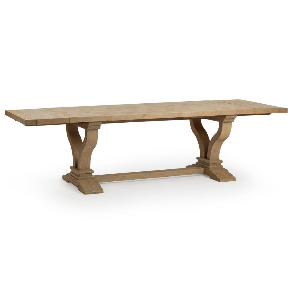 Julia Extension Dining Table, Soft Earth-Furniture - Dining-High Fashion Home