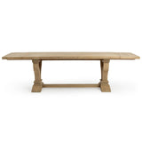 Julia Extension Dining Table, Soft Earth-Furniture - Dining-High Fashion Home