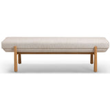 Julianna Bench, Cream-Furniture - Benches-High Fashion Home