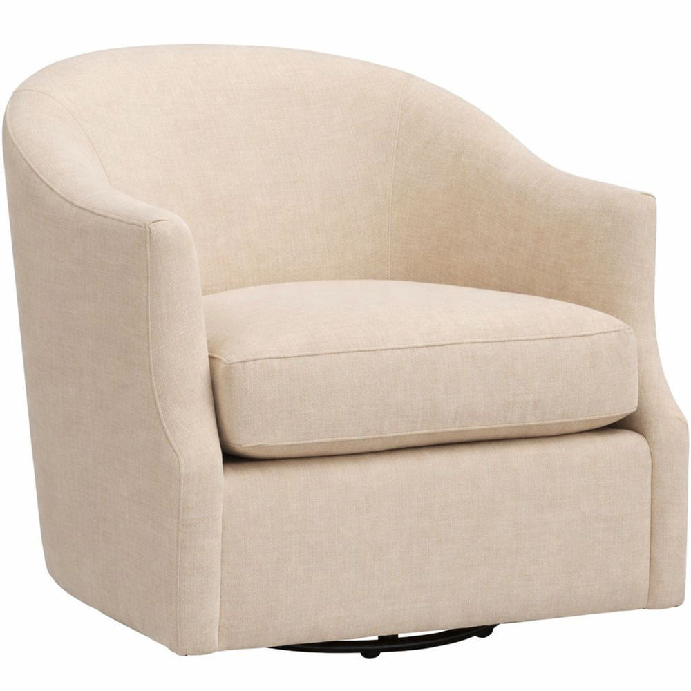Julie Swivel Chair, Athens Cream