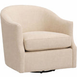 Julie Swivel Chair, Athens Cream