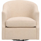 Julie Swivel Chair, Athens Cream