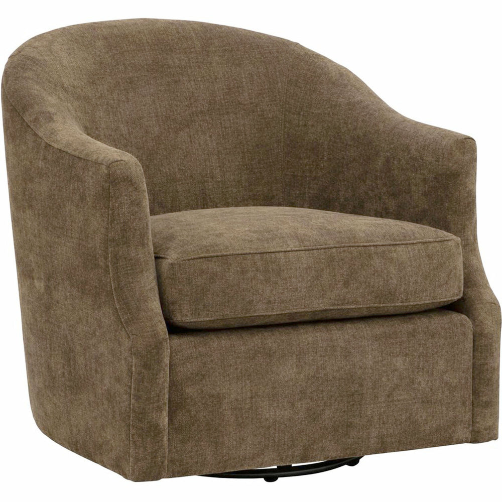 Julie Swivel Chair, Athens Driftwood
