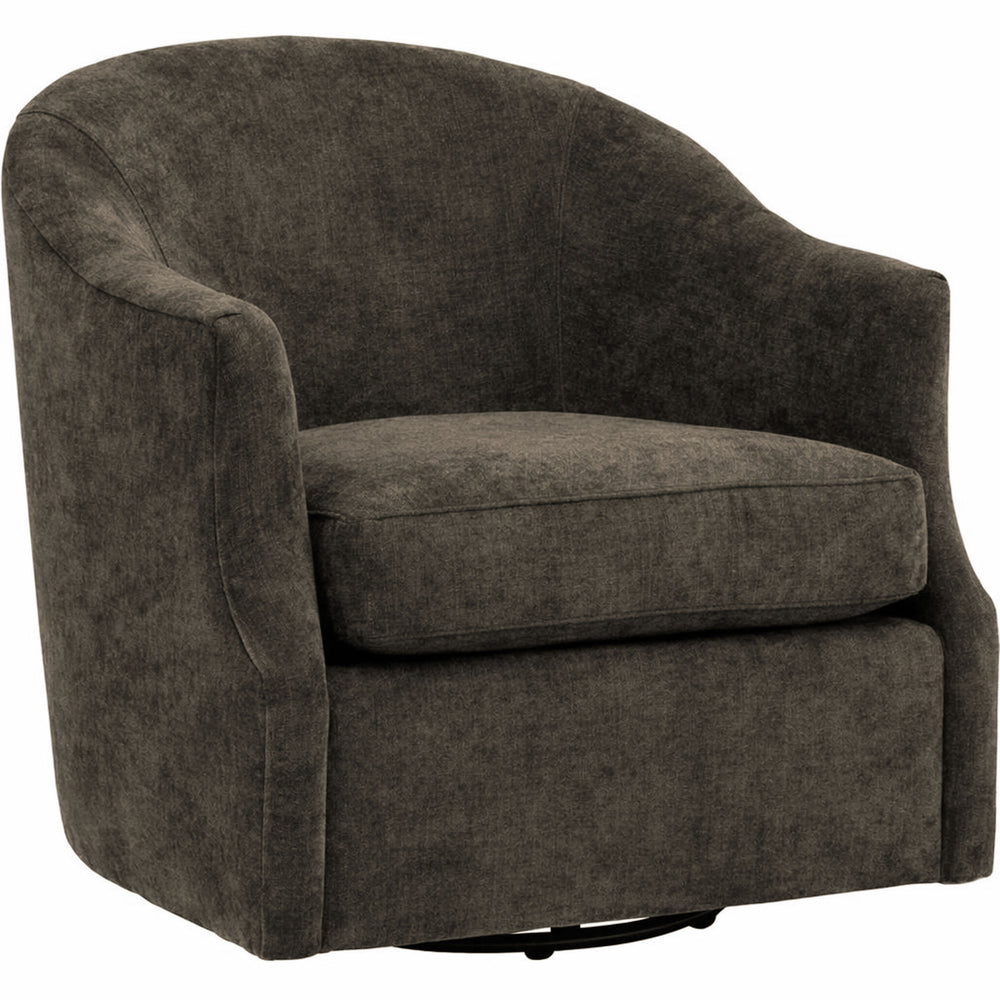 Julie Swivel Chair, Athens Espresso