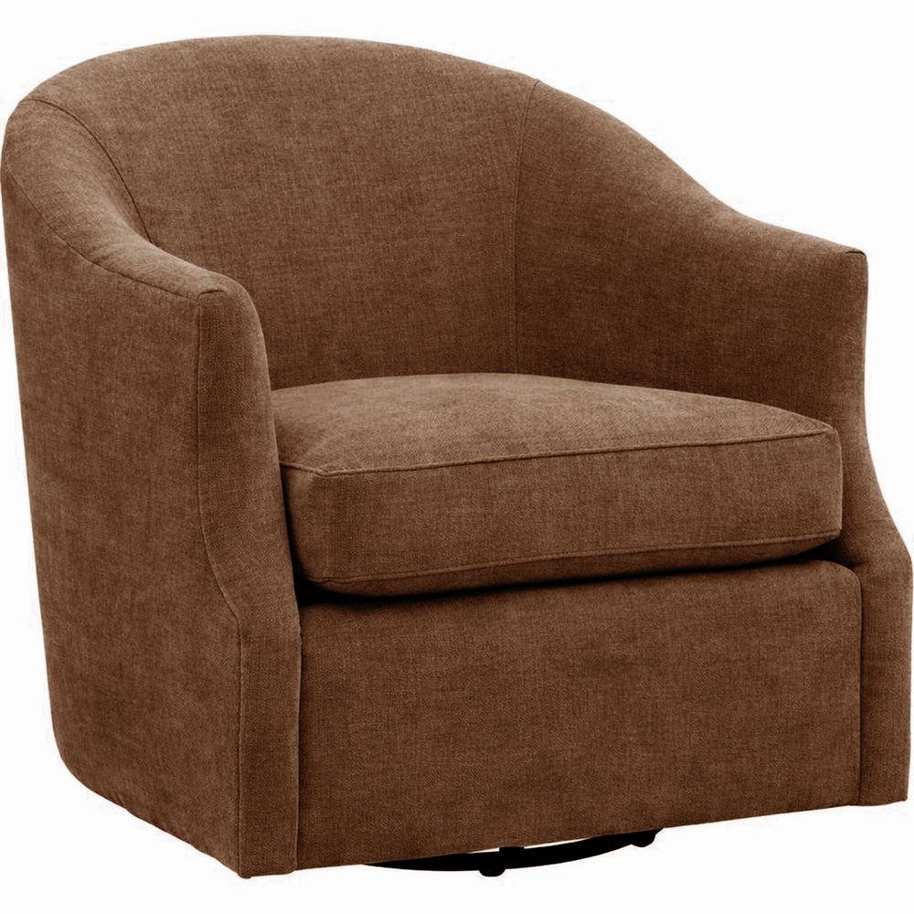 Julie Swivel Chair, Athens Sienna