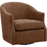 Julie Swivel Chair, Athens Sienna