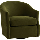 Julie Swivel Chair, Vance Jade