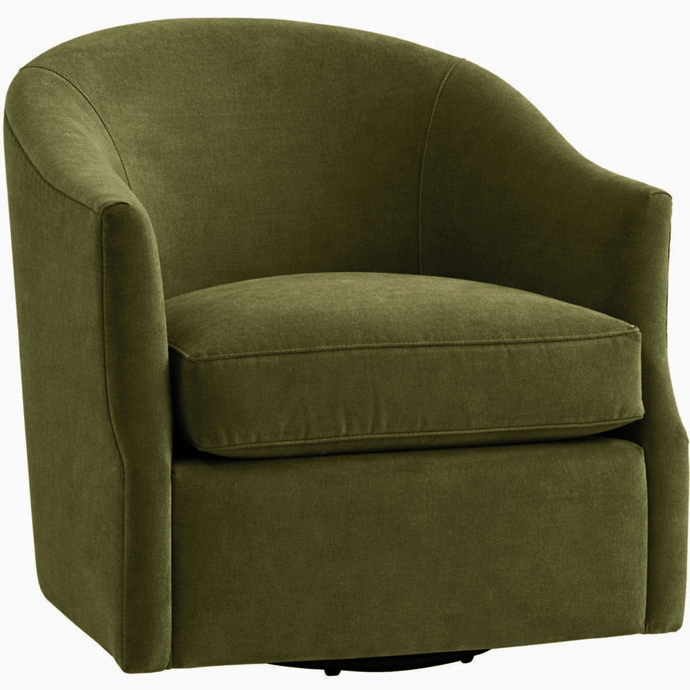 Julie Swivel Chair, Vance Jade