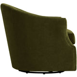 Julie Swivel Chair, Vance Jade