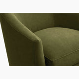 Julie Swivel Chair, Vance Jade