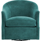 Julie Swivel Chair, Vance Teal