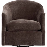 Julie Swivel Chair, Athens Espresso