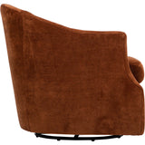 Julie Swivel Chair, Athens Sienna