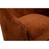 Julie Swivel Chair, Athens Sienna