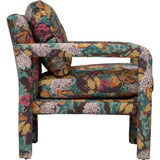 Juliette Chair, Blossoms Jade-Furniture - Chair-High Fashion Home