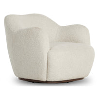 Julius Swivel Chair, Sheldon Ivory
