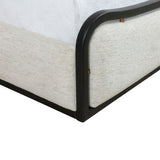 Junia Bed King, Halley Moon-Furniture - Bedroom-High Fashion Home