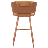 Juno Barstool, Brown, Set of 2
