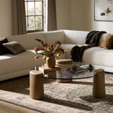 Juno Coffee Table, Drift Oak by Four Hands-Furniture - Accent Tables-High Fashion Home