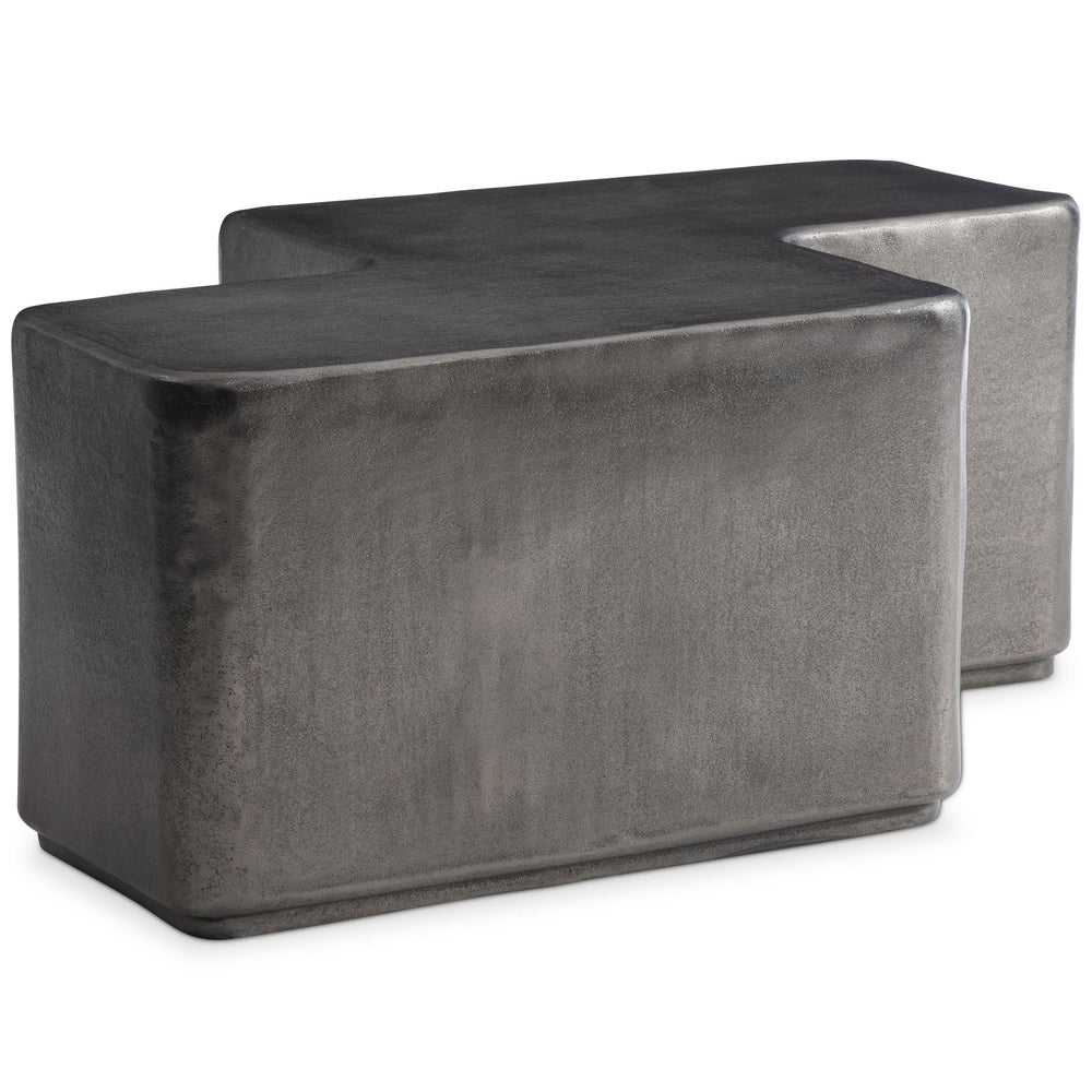 Juri Cocktail Table, Graphite-Furniture - Accent Tables-High Fashion Home