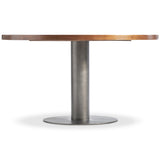 Brasea Round Dining Table, Lume