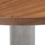 Brasea Round Dining Table, Lume