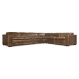 Lioni 4 Piece Leather Power Motion Sectional, 341-022