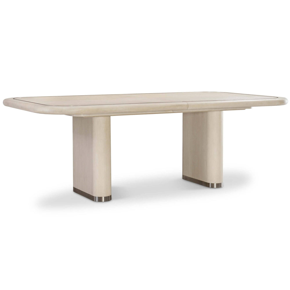 Brigitte Dining Table, Ecru-Furniture - Dining-High Fashion Home