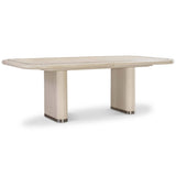 Brigitte Dining Table, Ecru-Furniture - Dining-High Fashion Home