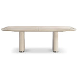 Brigitte Dining Table, Ecru-Furniture - Dining-High Fashion Home