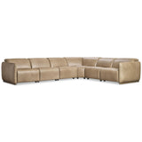 Alta 6 Piece Leather Power Motion Sectional, 371-022