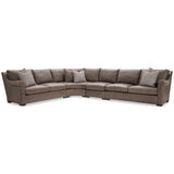 Keirnan 4 piece Leather Sectional, 321-220