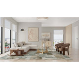 Feizy Rug Kendall 8A59F, Brown/Green-Rugs1-High Fashion Home
