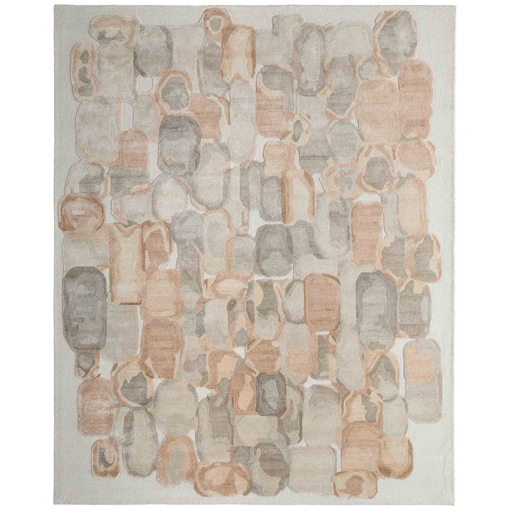 Feizy Rug Kendall 8A61F, Gray/Brown-Rugs1-High Fashion Home
