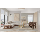 Feizy Rug Kendall 8A61F, Gray/Brown-Rugs1-High Fashion Home