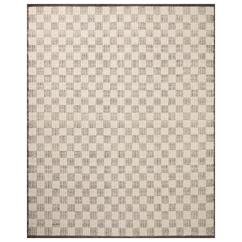 Brigette Romanek × Loloi Rug Knox KNX-01, Ivory/Mocha-Rugs1-High Fashion Home