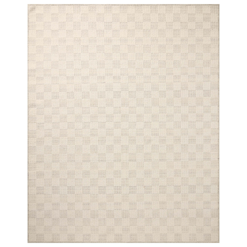 Brigette Romanek × Loloi Rug Knox KNX-01, Ivory/Silver-Rugs1-High Fashion Home