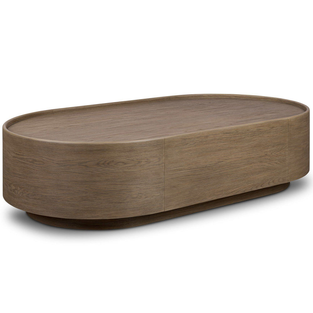 Kafta Coffee Table, Warm Natural by Four Hands-Furniture - Accent Tables-High Fashion Home